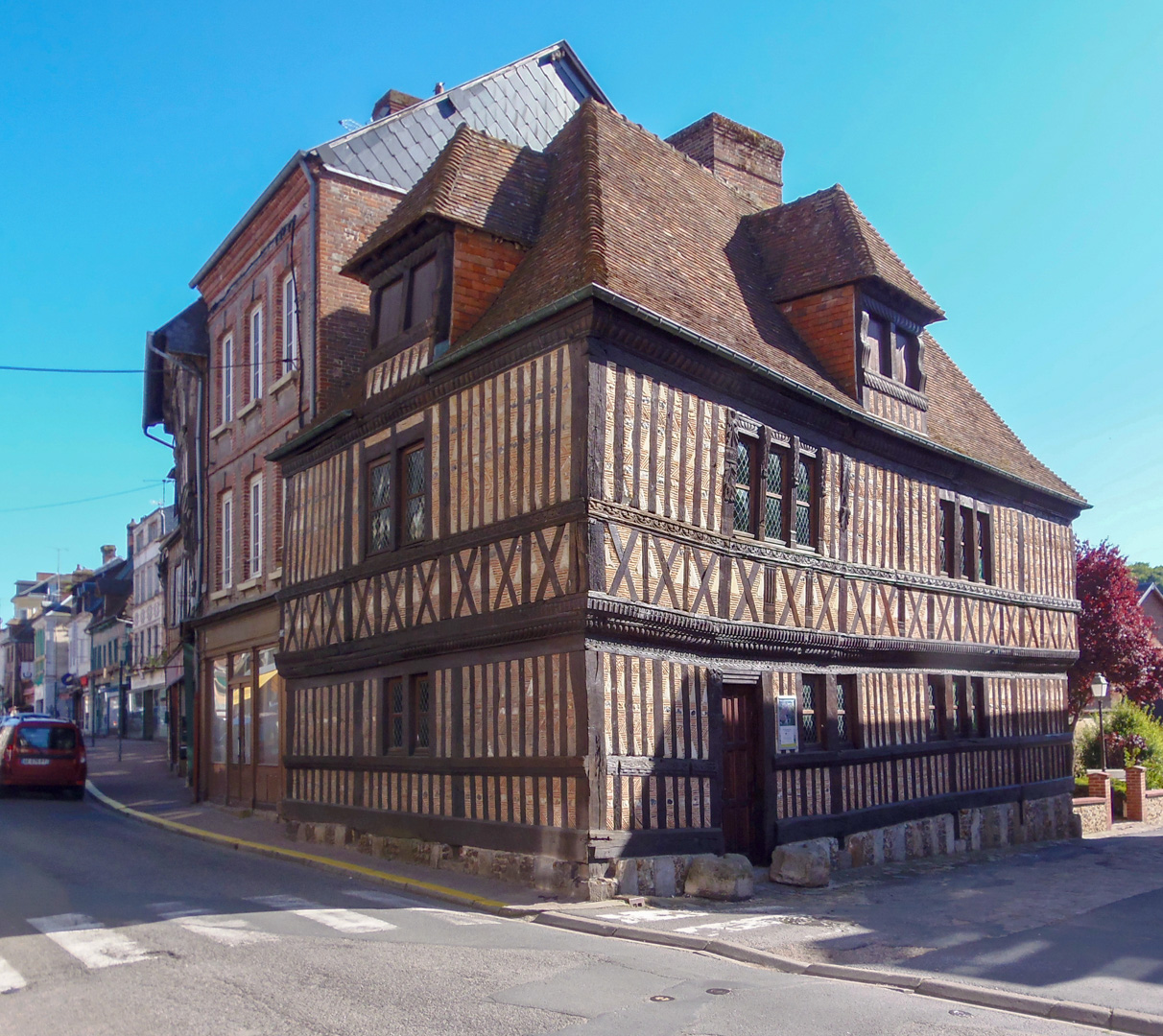 Orbec : Le vieux manoir construit en 1568